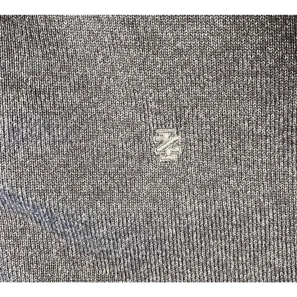 Izod Men XLT Tall Pullover Sweater Fleece Long Sleeve Black 1/4 Zip Holiday $80